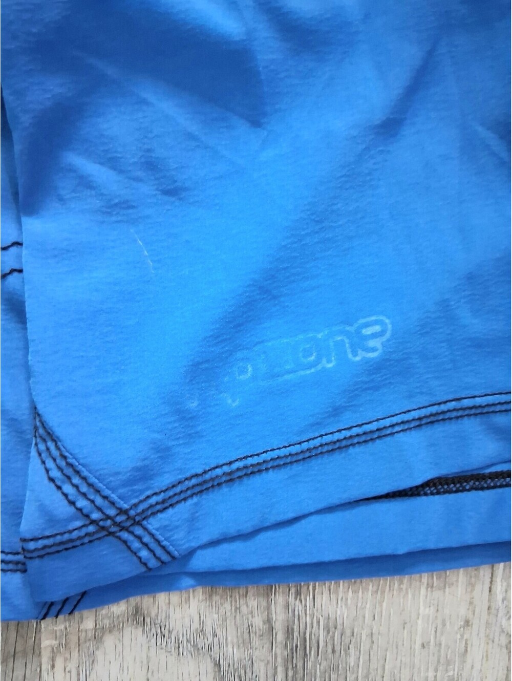 Ripzone Men's Size 32 (M) Blue With Black Stitch Drawstring Stretch Board Shorts - Picture 11 of 11